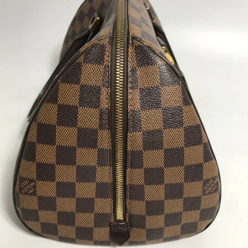 LOUIS VUITTON Authentic Brown Damier Canvas Boston Bag - Picture 3 of 11